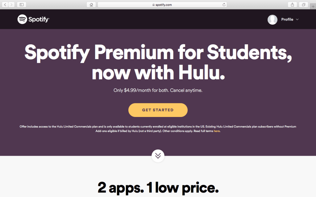 Do Existing Spotify Customers Get Hulu For Free